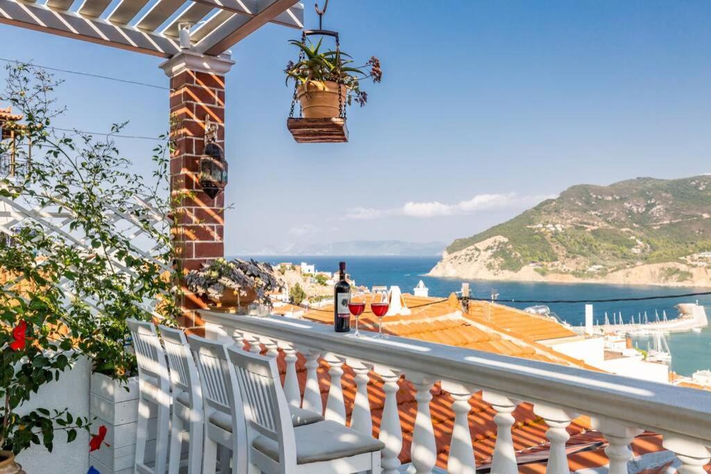 Blue Heaven Villa , Skopelos Chora Greece Panormos  Экстерьер фото