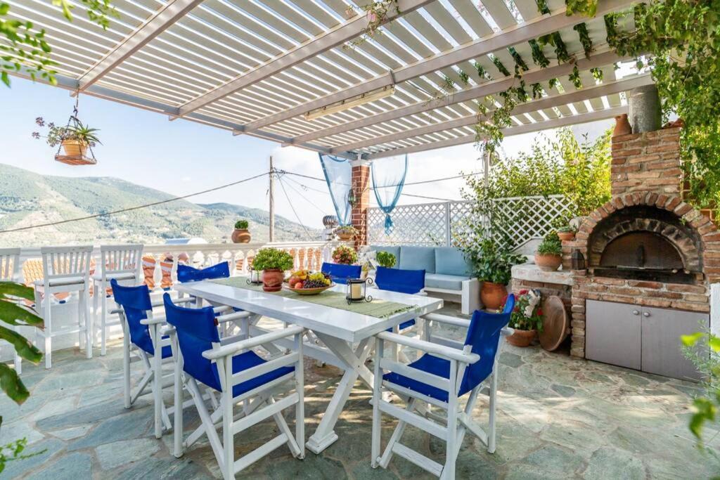 Blue Heaven Villa , Skopelos Chora Greece Panormos  Экстерьер фото